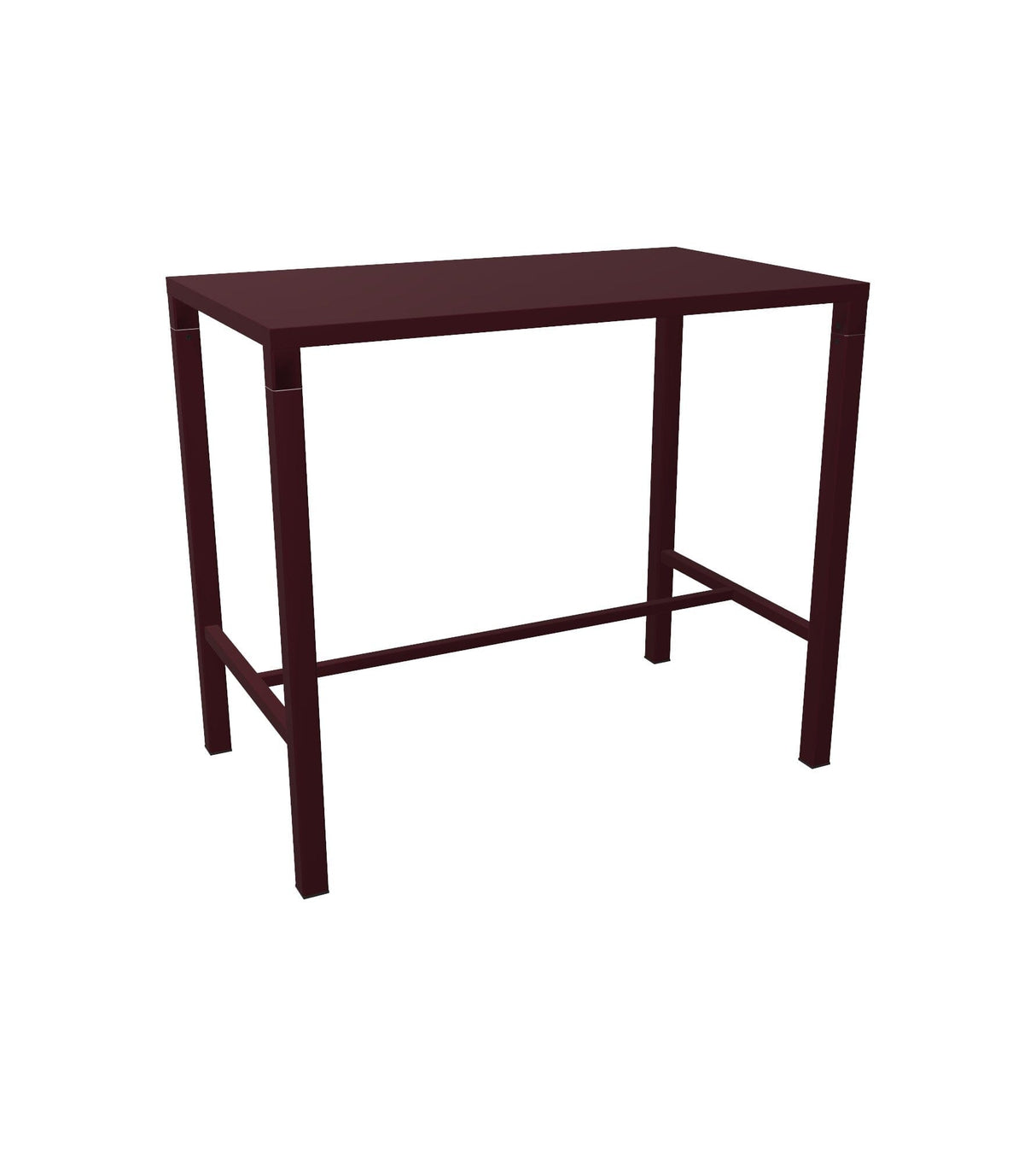 Emu 893 Nova Table Haute 120x70cm H:105cm Intense Red 46