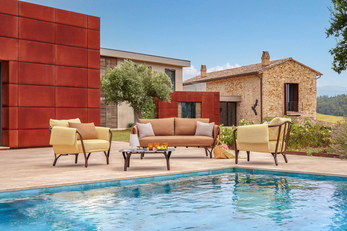 Emu 9045 Angel Fauteuil Club Lounge, coussins en sus