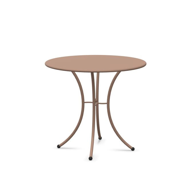 Emu 906 Pigalle Table repas ronde fixe Ø80cm Magnolia Pink 33