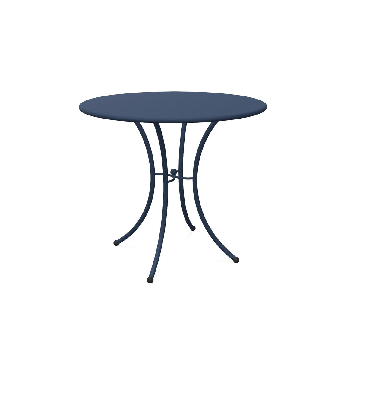 Emu 906 Pigalle Table repas ronde Ø80cm Sapphire Blue 43