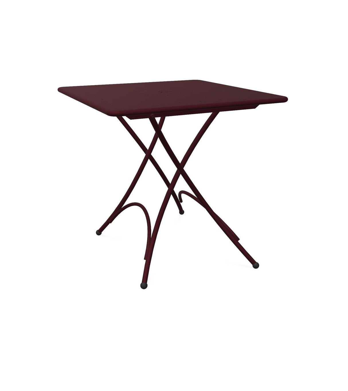 Emu 907 Pigalle Table repas 76x76cm Intense Red 46