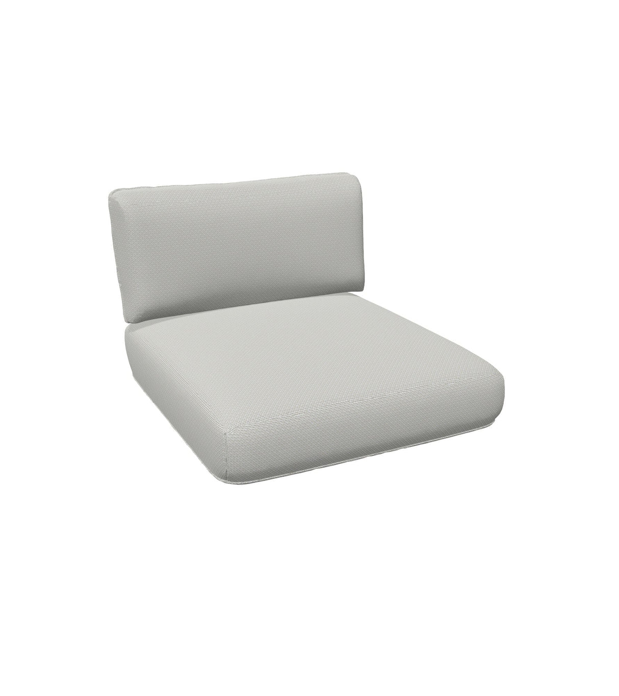 Emu C/5036 Cabla Set Coussin Assise et Coussin Dossier pour Module Central Standard SMALL WEFT WHITE Polypropylène 900/71