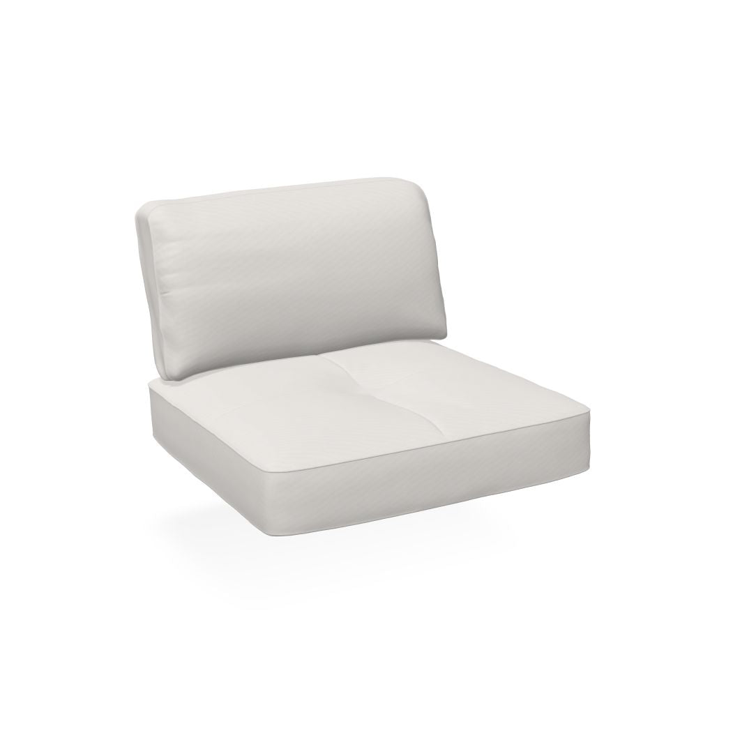 Emu C/6047 Twins Coussin Assise et Dossier Central pour Canapé 3 places Basic WHITE Acrylic 700/32