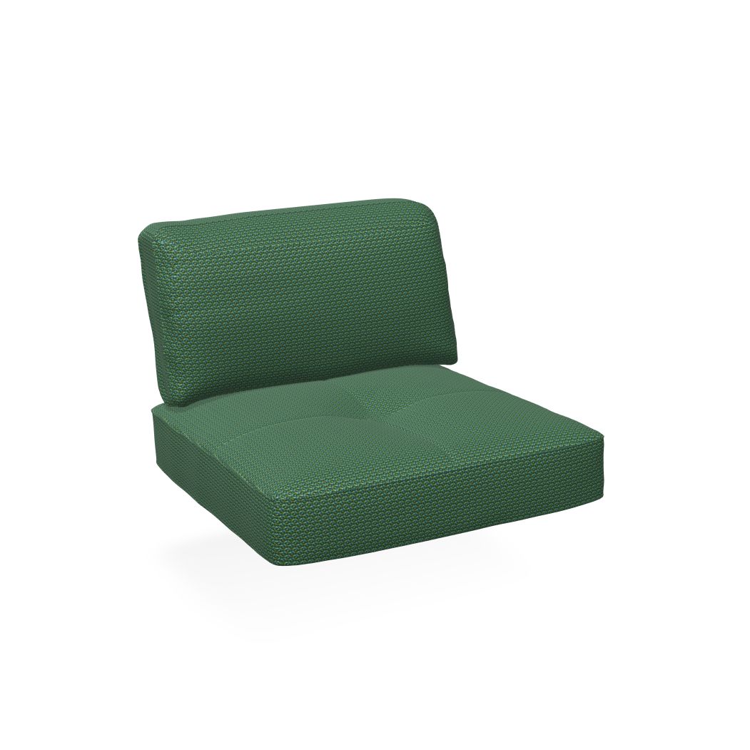 Emu C/6047 Twins Coussin Assise et Dossier Central pour Canapé 3 places Premium GREEN FAIRY 900/16 (Cat.D)