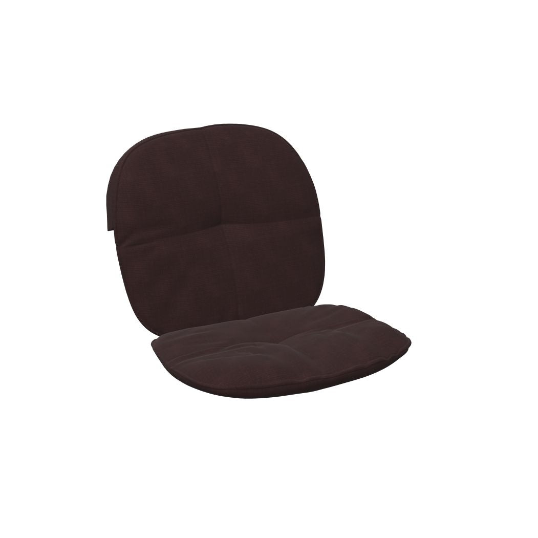 Emu C/6052 Twins Coussin Assise et Dossier pour Chaise/Fauteuil repas Premium MERLOT 600/32 (Cat.E)