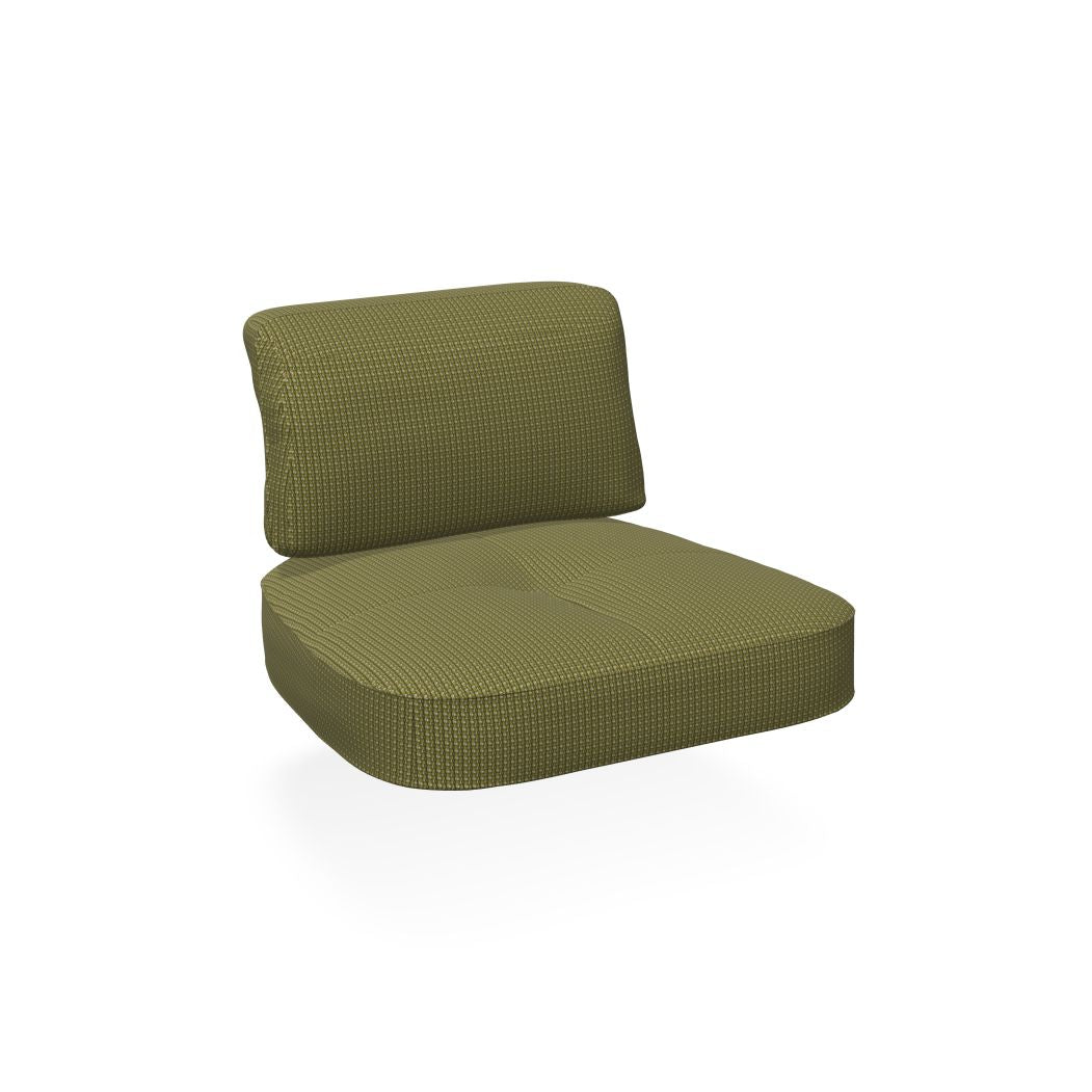 Emu C/6055 Twins Coussin Assise et Dossier pour Fauteuil Lounge 1-Seater Premium GREEN 600/42 (Cat.D)