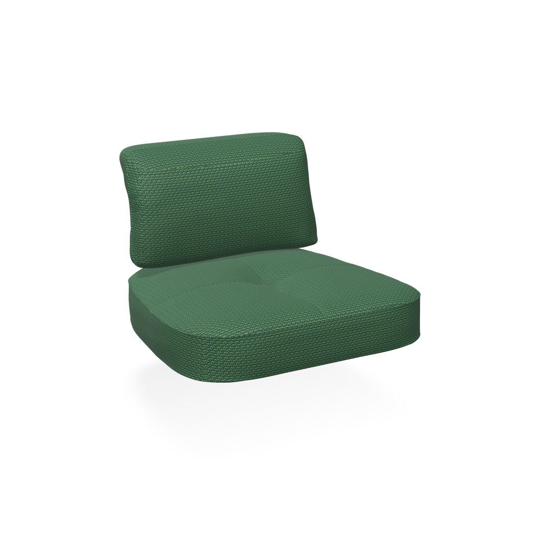 Emu C/6055 Twins Coussin Assise et Dossier pour Fauteuil Lounge 1-Seater Premium GREEN FAIRY 900/16 (Cat.D)