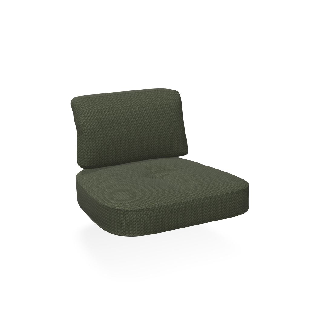 Emu C/6055 Twins Coussin Assise et Dossier pour Fauteuil Lounge 1-Seater Premium LAGOON 600/35 (Cat.E)