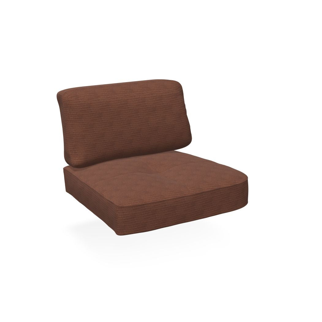 Emu C/6056 Twins Coussin Assise et Dossier Droite pour Canapé 2/3 places Premium BRICK RED 600/31 (Cat.E)