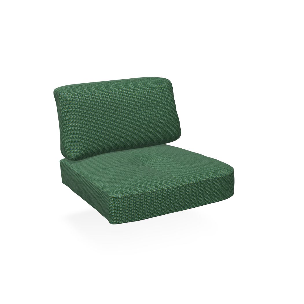 Emu C/6056 Twins Coussin Assise et Dossier Droite pour Canapé 2/3 places Premium GREEN FAIRY 900/16 (Cat.D)