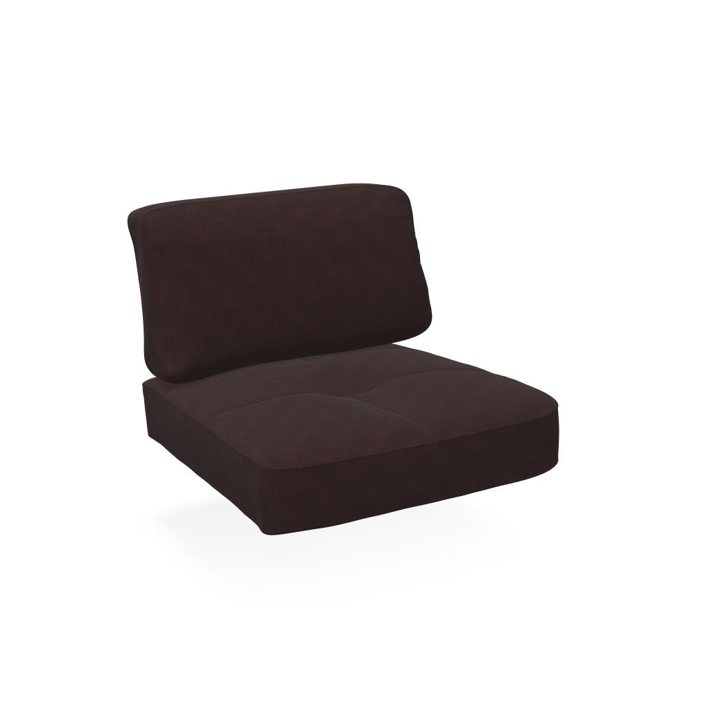 Emu C/6056 Twins Coussin Assise et Dossier Droite pour Canapé 2/3 places Premium MERLOT 600/32 Cat.E)