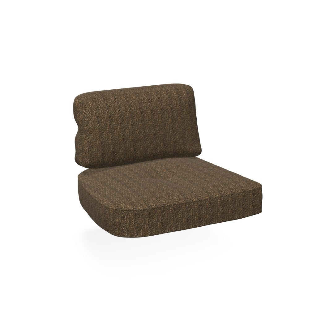 Emu C/6057 Twins Coussin Assise et Dossier Gauche pour Canapé 2/3 places Premium BARK 600/37 (Cat.E)