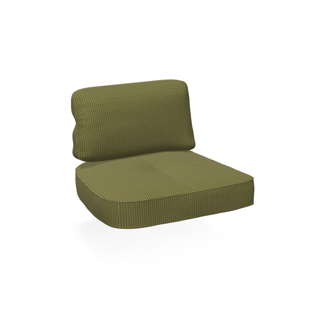 Emu C/6057 Twins Coussin Assise et Dossier Gauche pour Canapé 2/3 places Premium GREEN 600/42 (Cat.D)