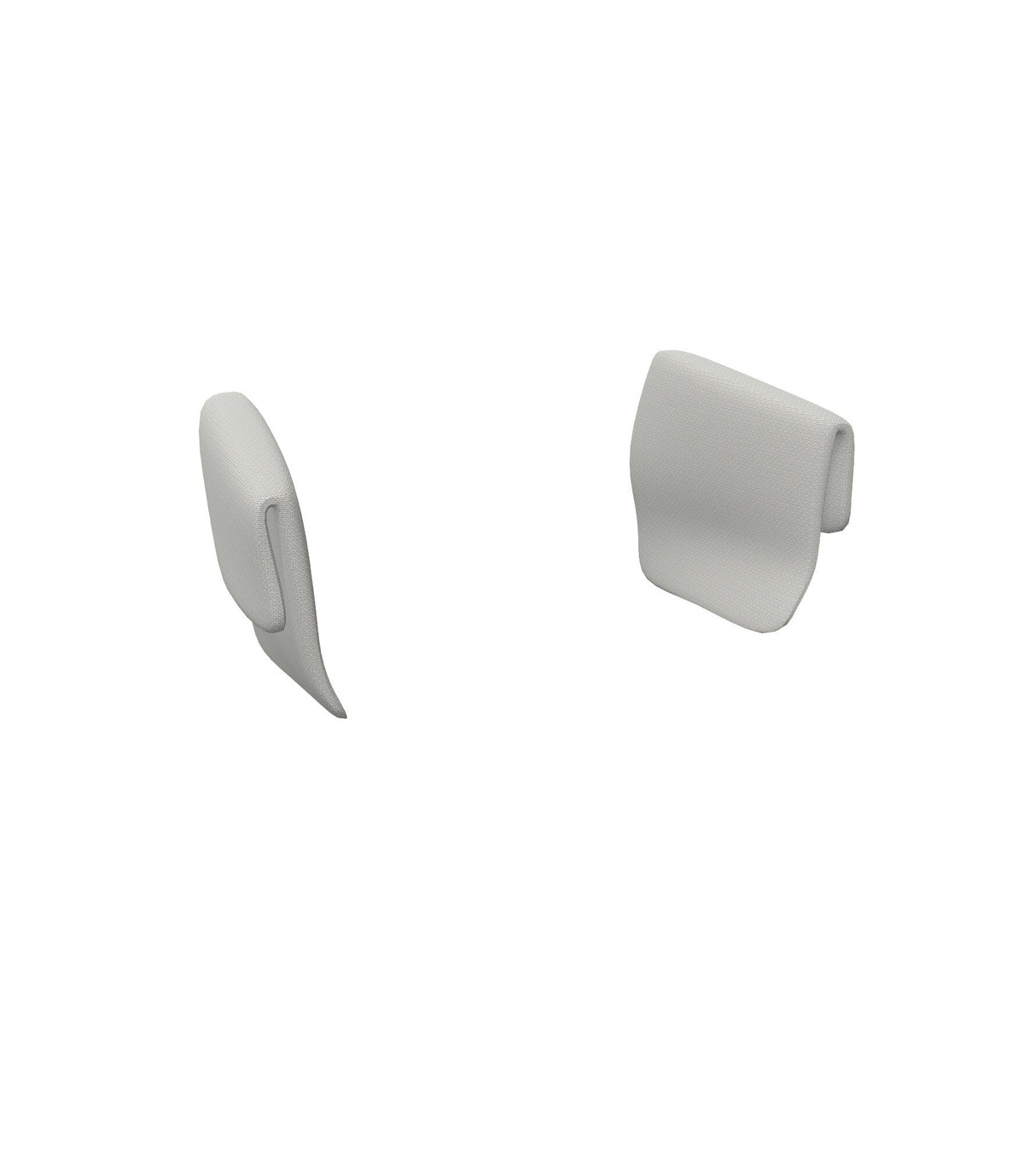 Emu C/9044 Angel Set Coussins d'accoudoir pour Fauteuil Club Lounge/Canapé 2 places Standard SMALL WEFT WHITE Polypropylène 900/71