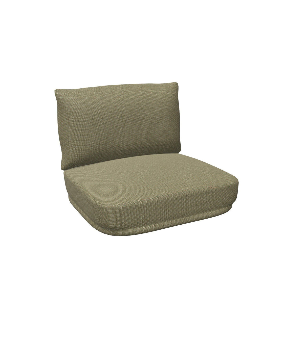 Emu C/9045 Angel Set Coussin Assise et Coussin Dossier pour Fauteuil Club Lounge Standard SAND Polypropylène 900/08