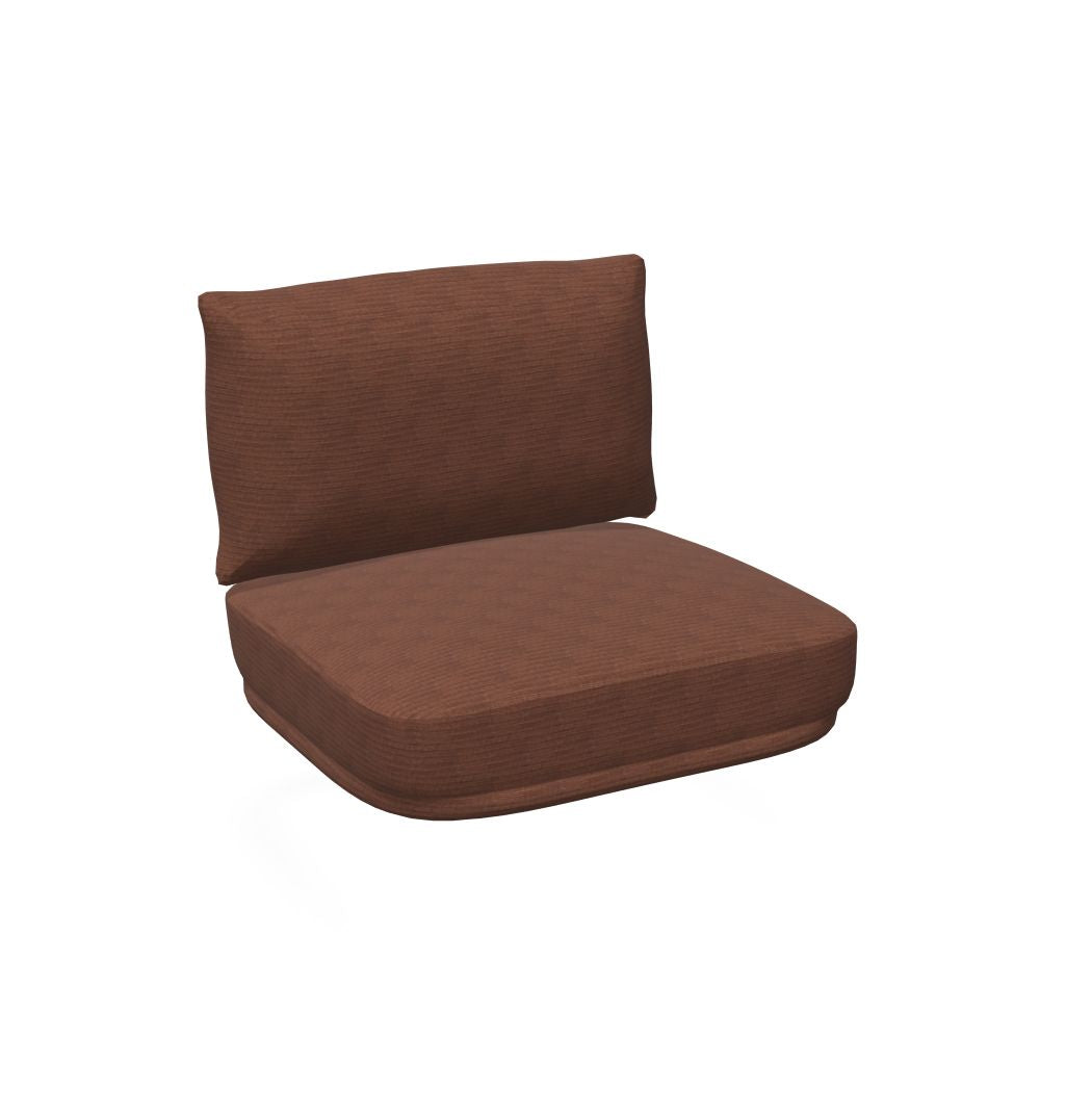 Emu C/9045 Angel Set Coussin Assise et Dossier pour Fauteuil Club Lounge Premium BRICK RED 600/31 (Cat.E)