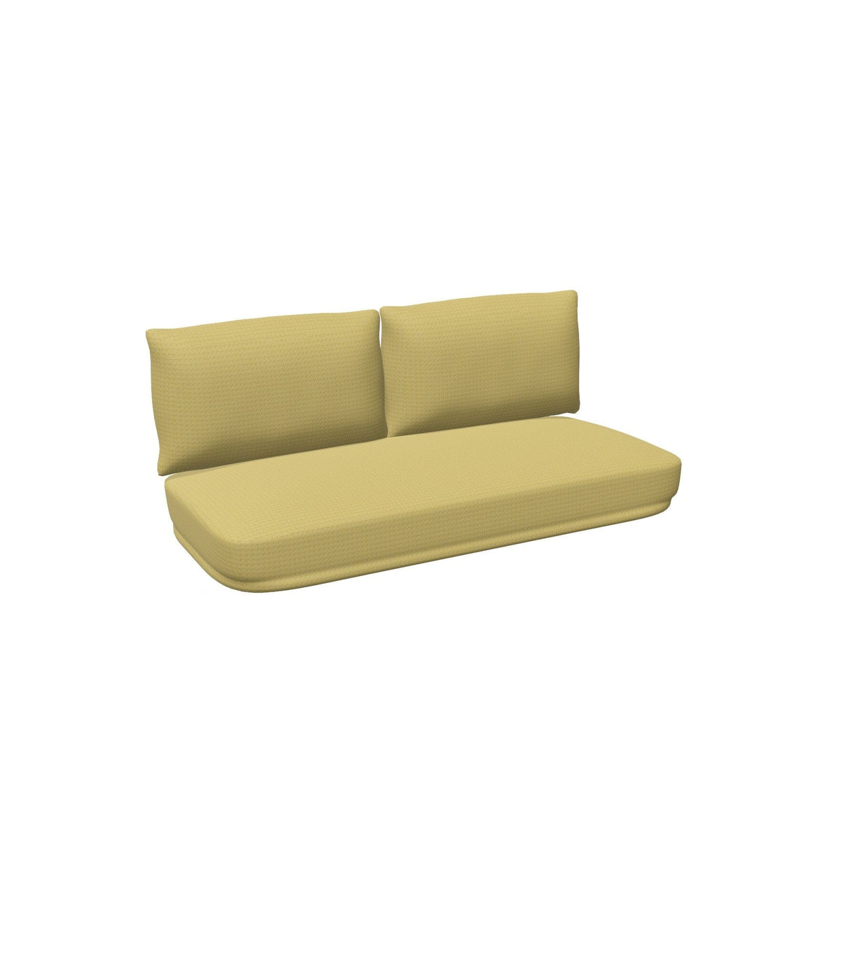 Emu C/9046 Angel Set Coussin Assise et Coussins Dossiers pour Canapé 2 places Premium YELLOW 600/07 (Cat.C)