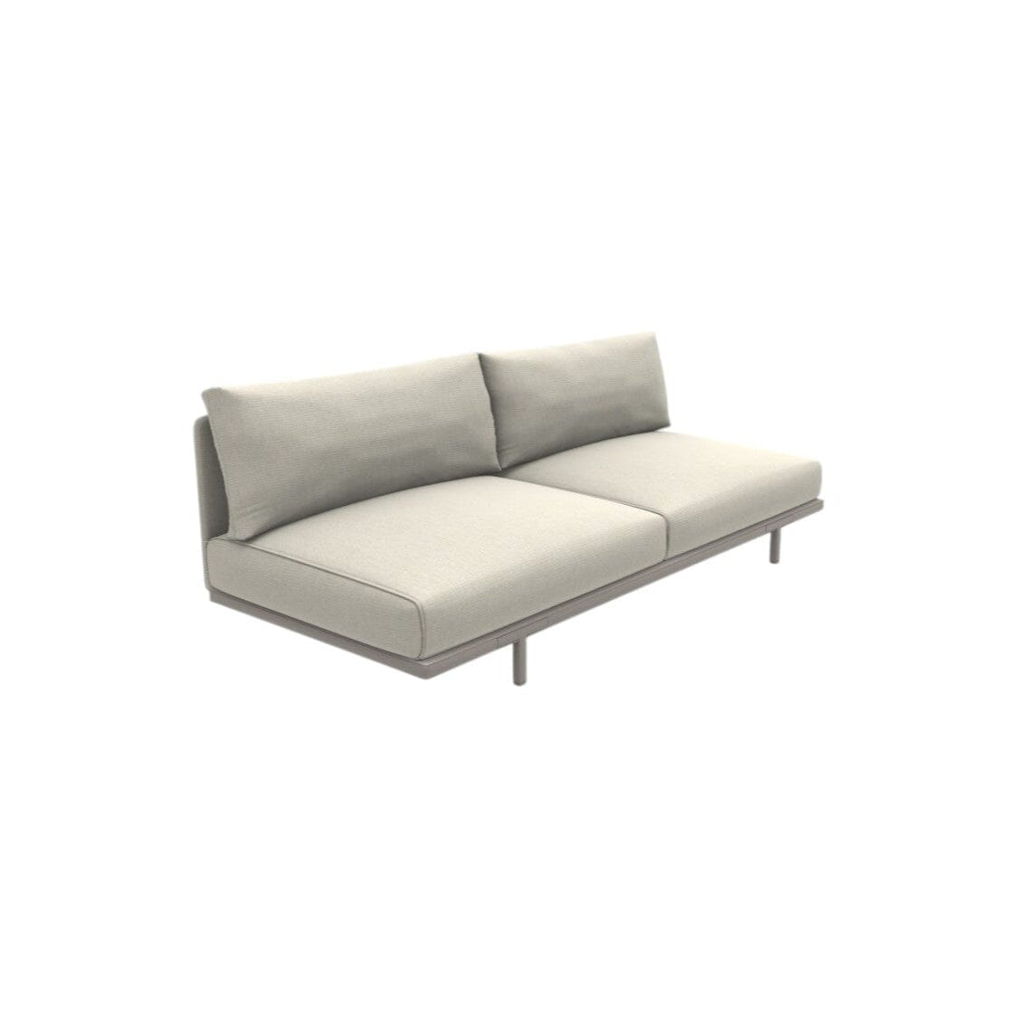 Ethimo Baia Module central XL Alu Silver Maiorca