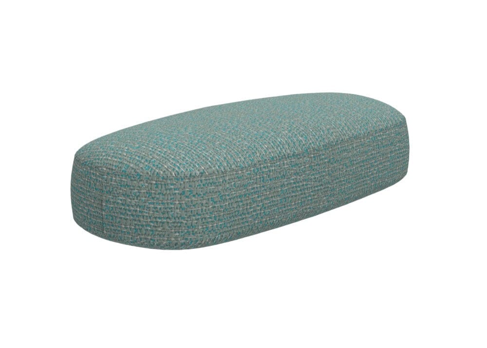 Ethimo Calipso Coussin accoudoir 56x25cm h:14cm Polyolefin Aquamarine O732