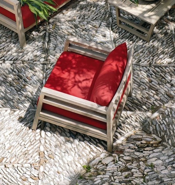 Ethimo Costes Fauteuil bas Lounge, coussins non inclus