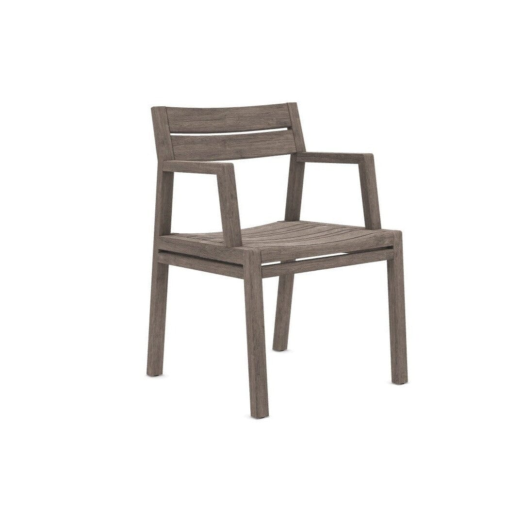 Ethimo Costes Fauteuil repas, Coussin en sus Pickled Teak