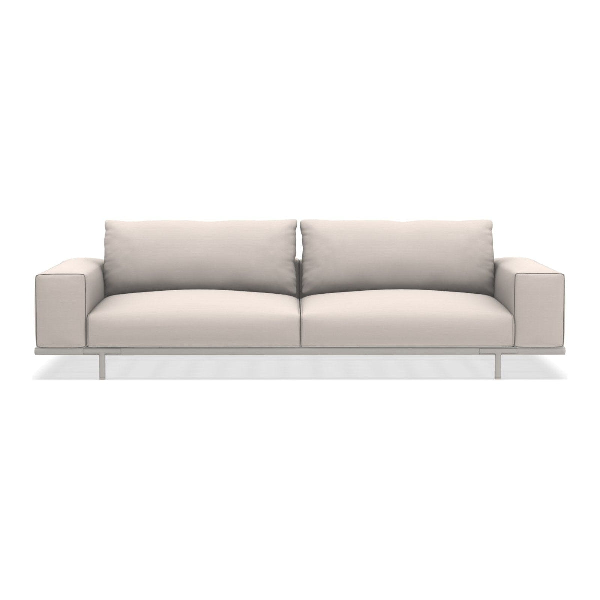 Ethimo Costiera Canapé XL Alu Limestone White Nature White