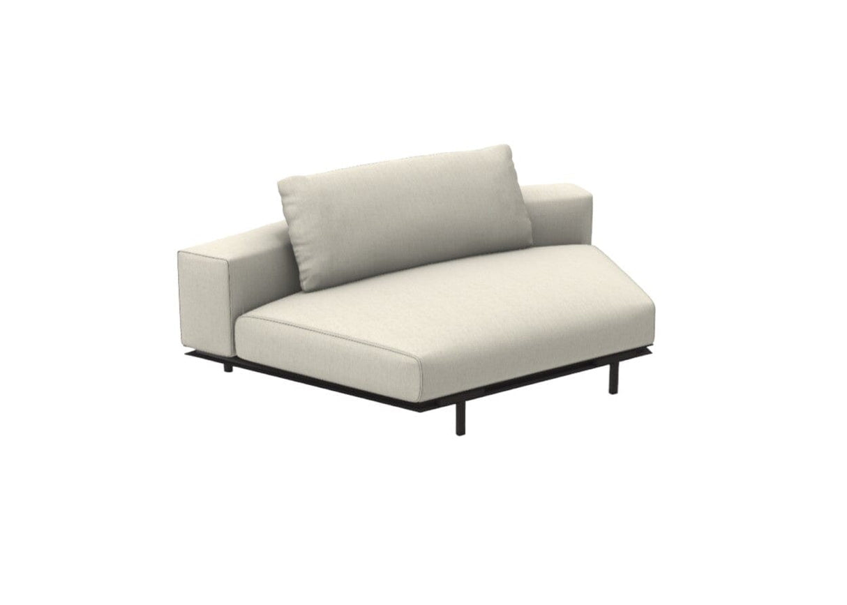 Ethimo Costiera Module d'angle Alu Carbon Maiorca