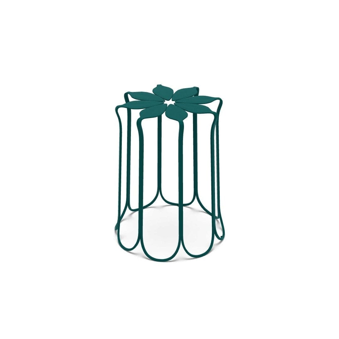 Ethimo Folia Tabouret h:44cm Blue Green