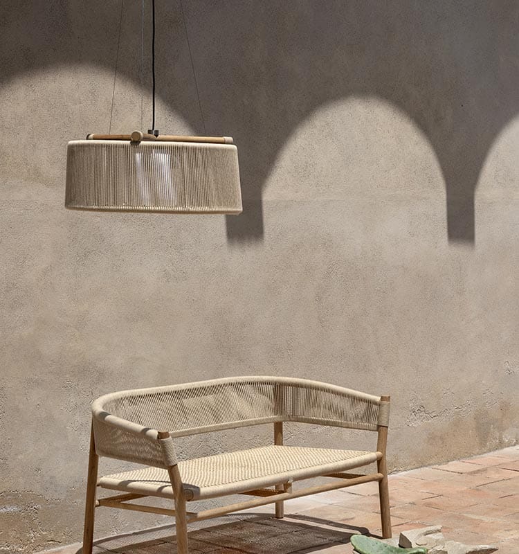 Ethimo Kilt Lampe suspendue