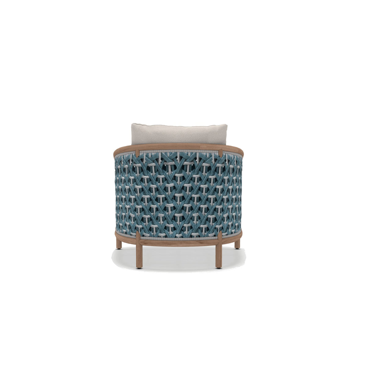 Ethimo Patio Fauteuil Club Lounge, coussins en sus