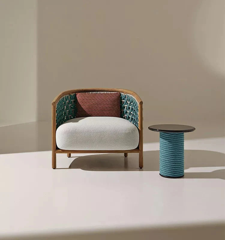 Ethimo Patio Fauteuil Club Lounge, coussins en sus