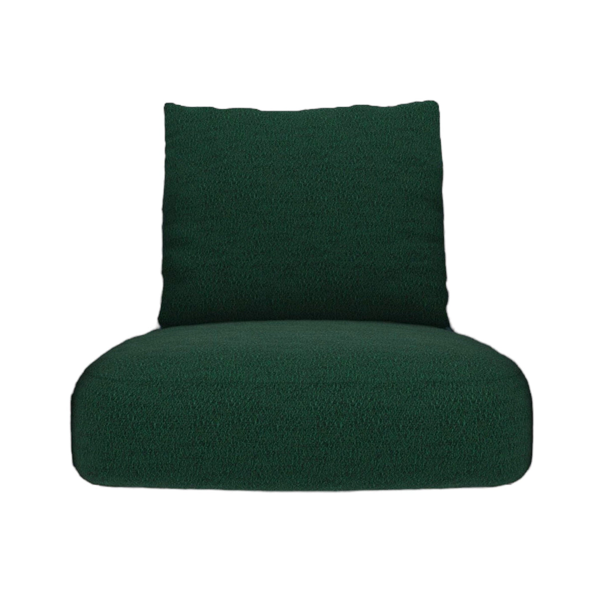 Ethimo Patio Set de coussins pour Fauteuil Club Lounge Polypropylène Waterproof Laminé Deep Green