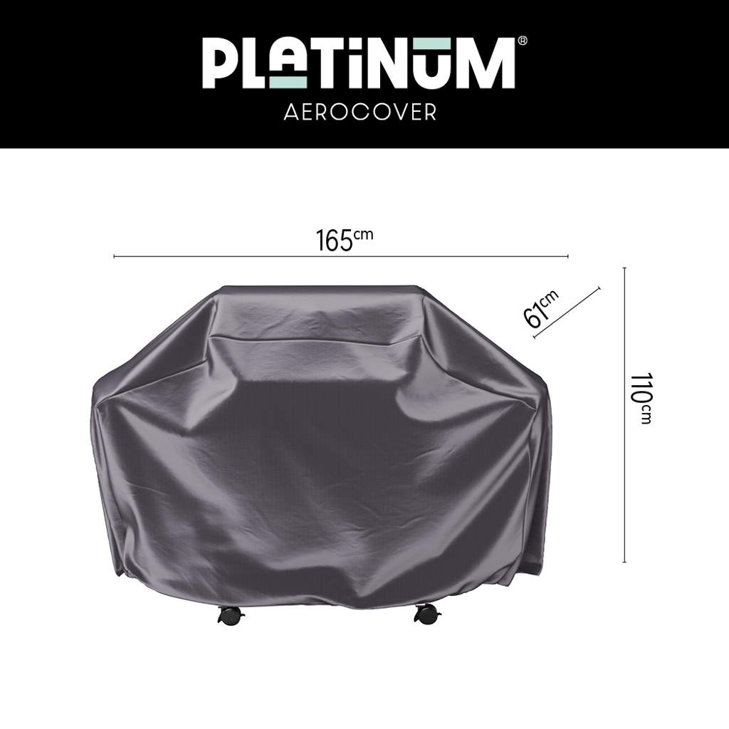 Platinum AeroCover Housse de protection pour Gril barbecue taille XL 165x61cm H:110cm
