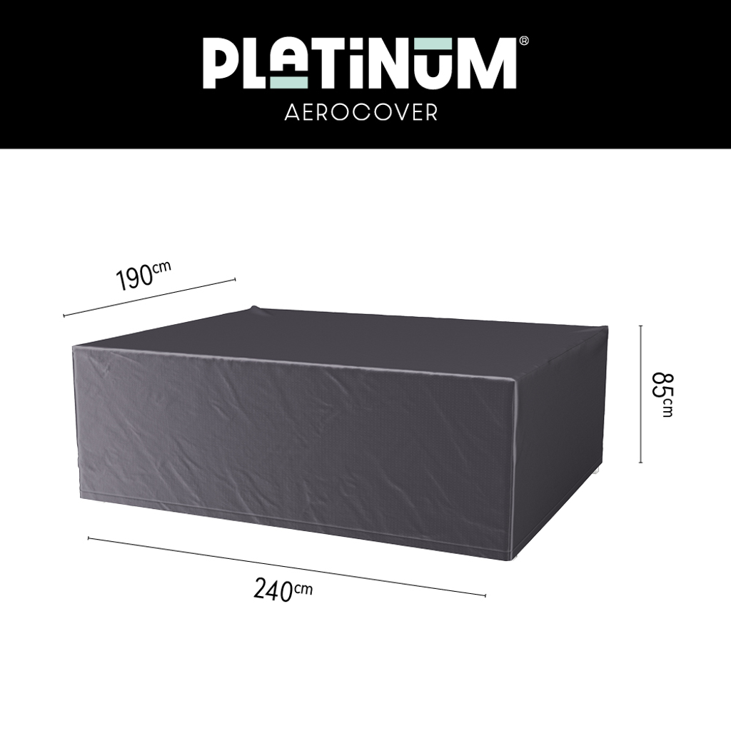 Platinum AeroCover Housse de protection pour ensemble 240x190cm H:85cm