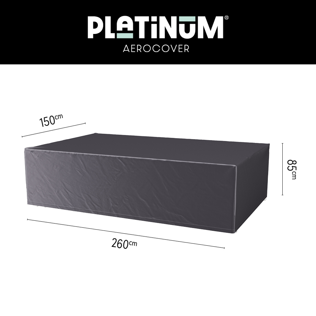 Platinum AeroCover Housse de protection pour ensemble 260x150cm H:85cm