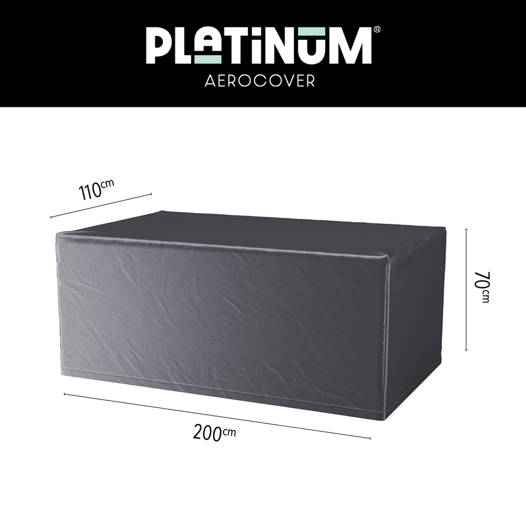 Platinum AeroCover Housse de protection pour Table 200x110cm H:70cm