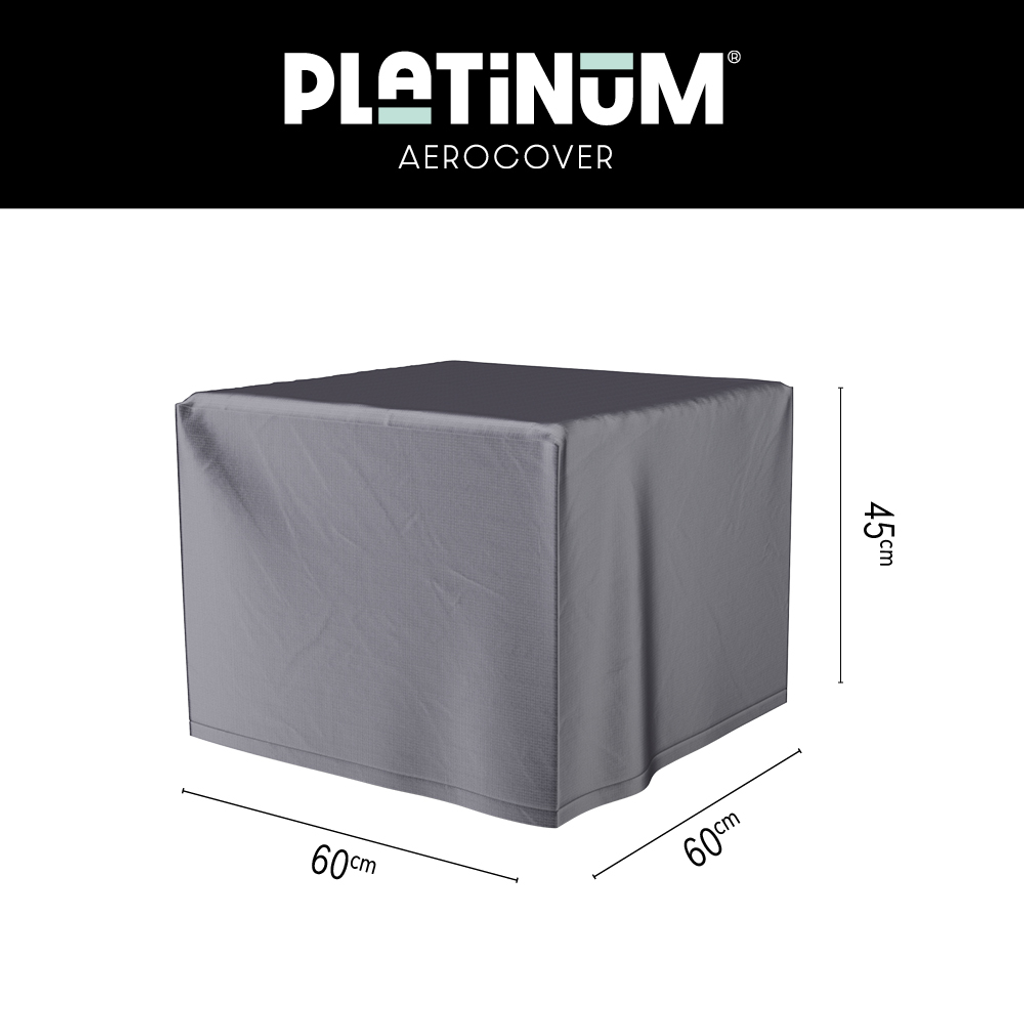 Platinum AeroCover Housse de protection pour tables basses 60x60cm H:45cm