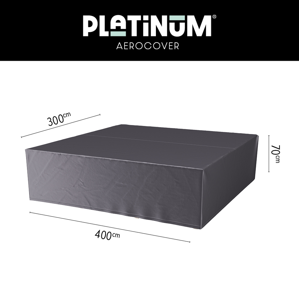 Platinum AeroCover Housse de protection pour ensemble 400x300cm H:70cm