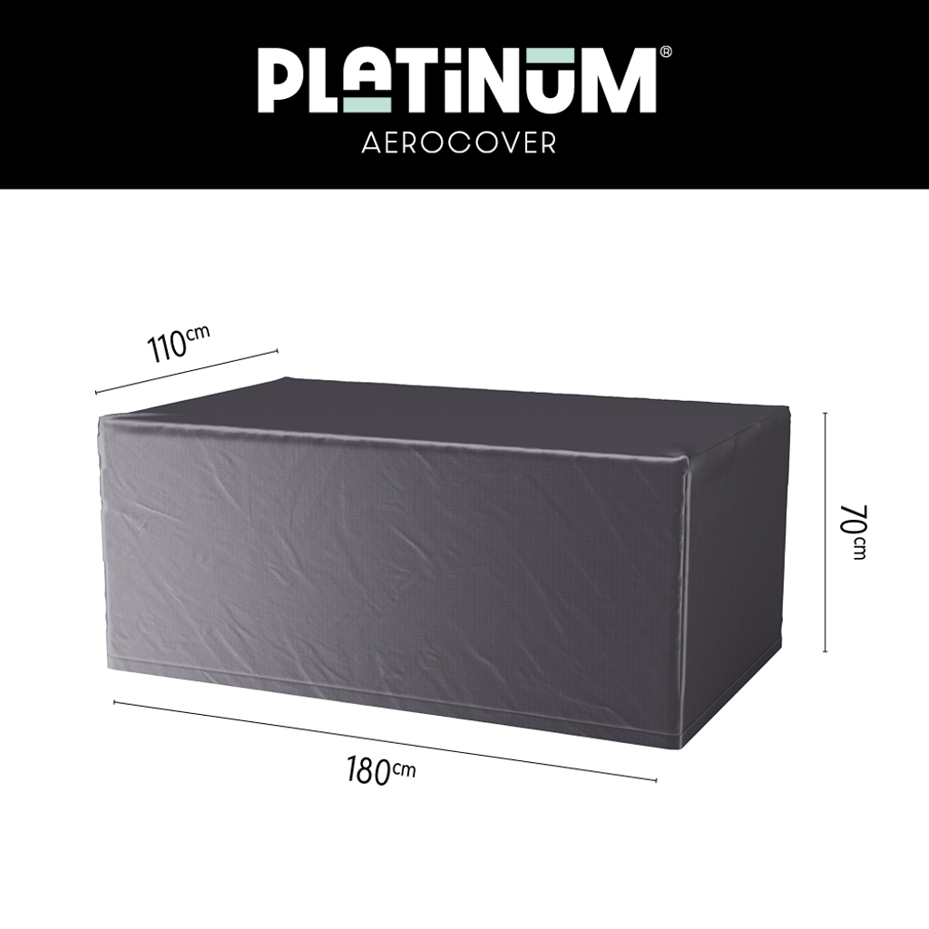 Platinum AeroCover Housse de protection pour Table 180x110cm H:70cm