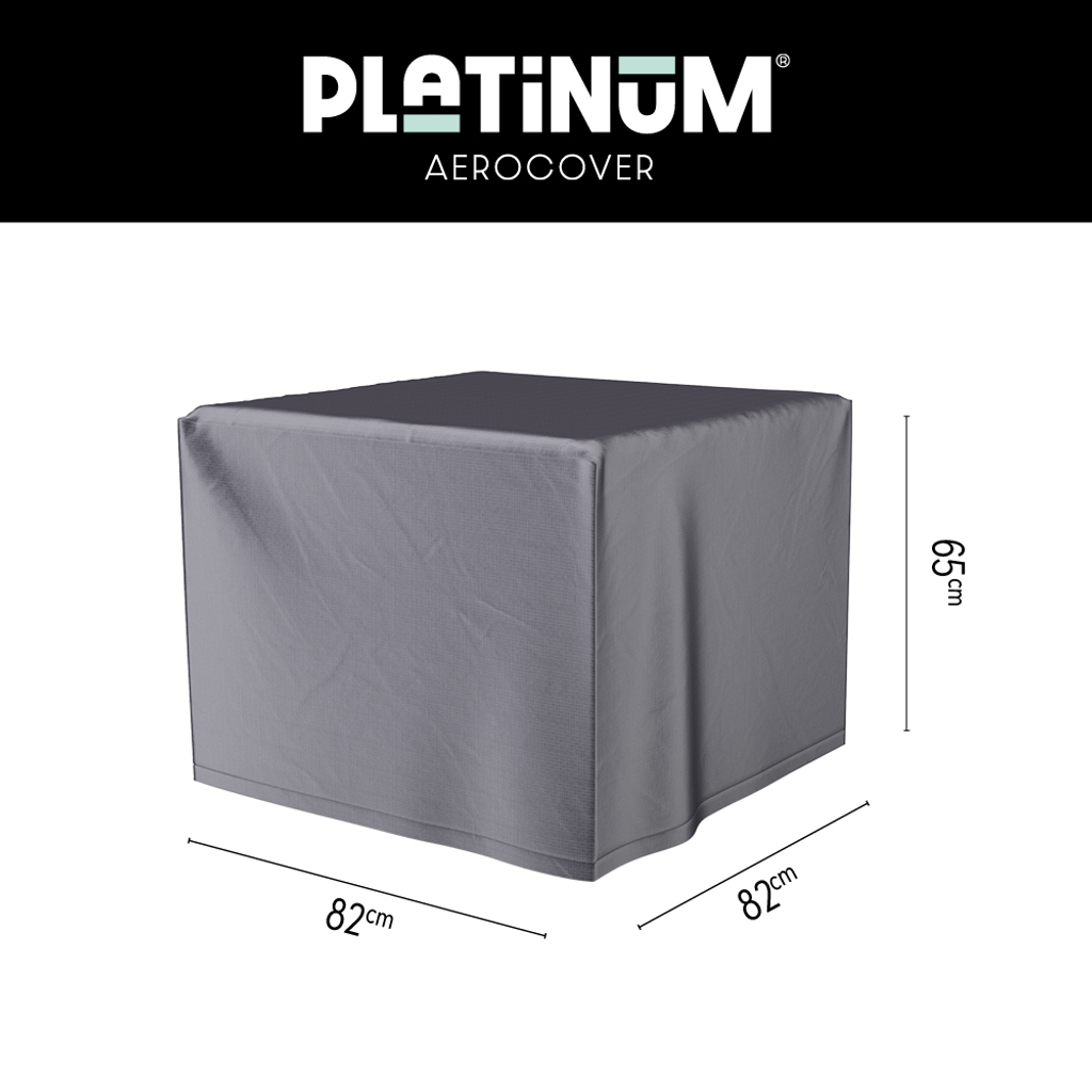 Platinum AeroCover Housse de protection pour tables basses 82x82cm H:65cm