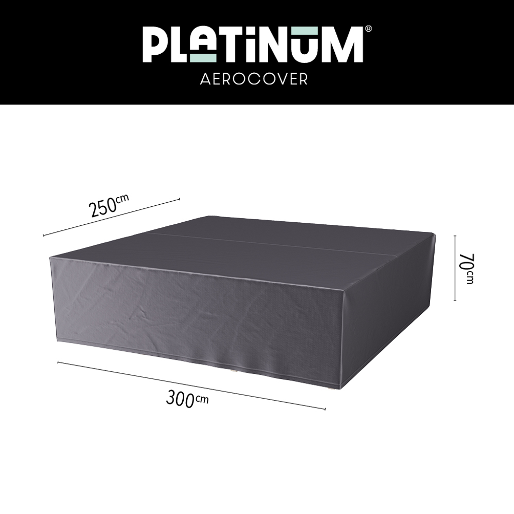Platinum AeroCover Housse de protection pour ensemble 300x250cm H:70cm
