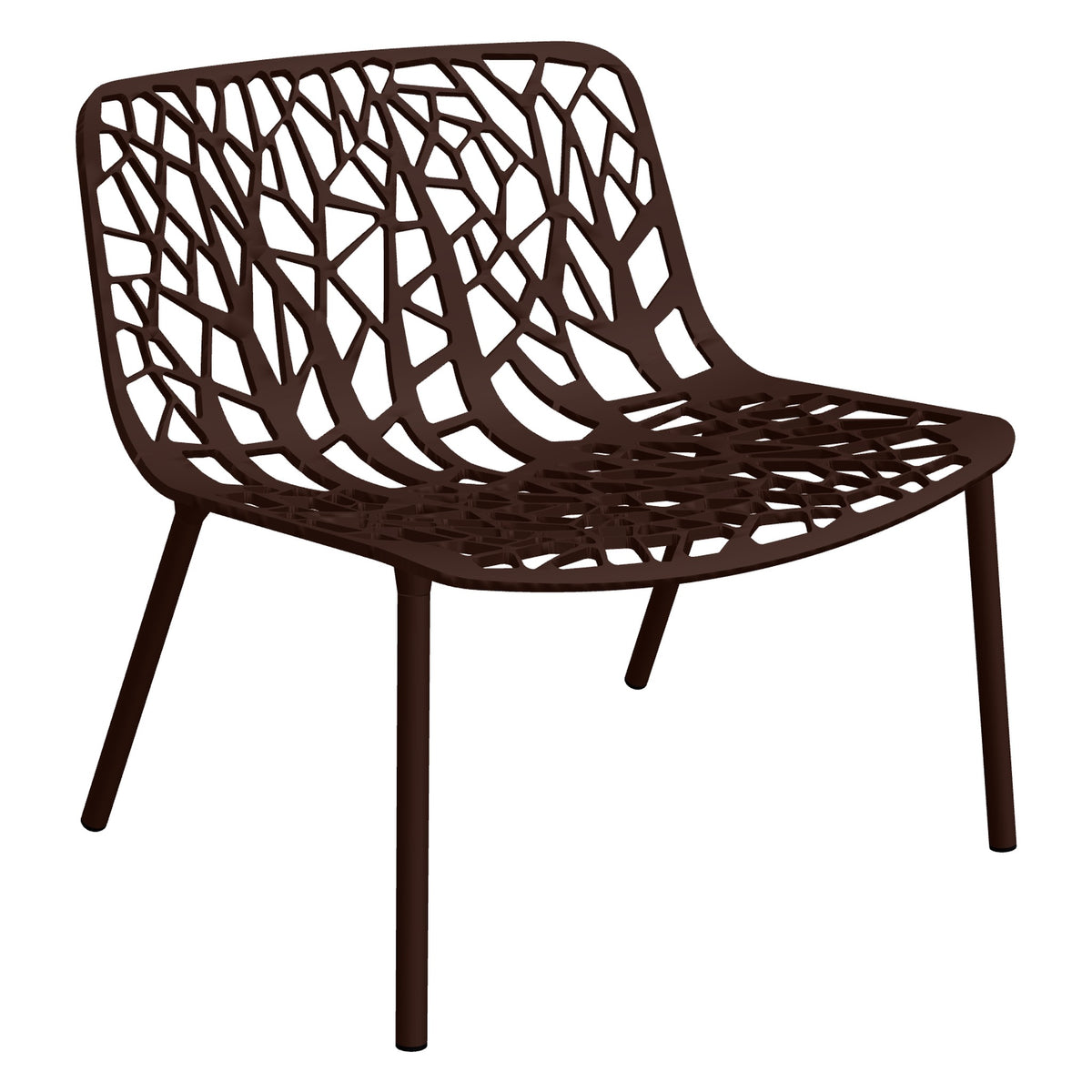 Fast Forest Chaise lounge sans accoudoirs Bark Brown 33