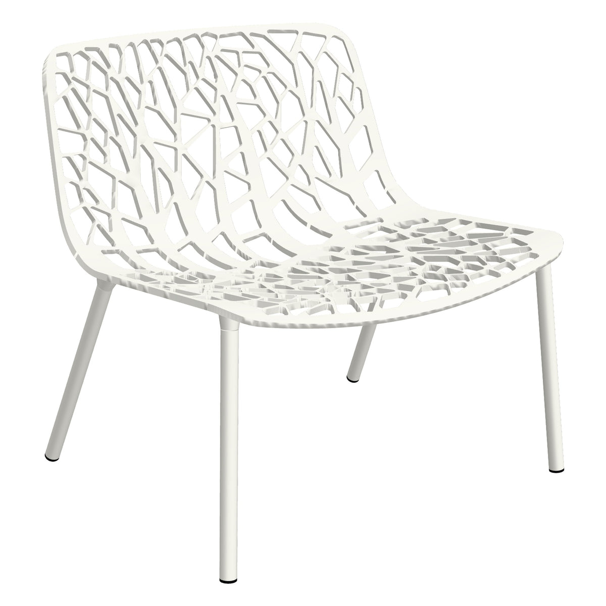 Fast Forest Chaise lounge sans accoudoirs White 1