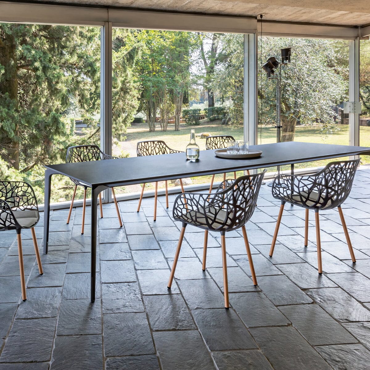 Fast Forest Fauteuil repas avec accoudoirs