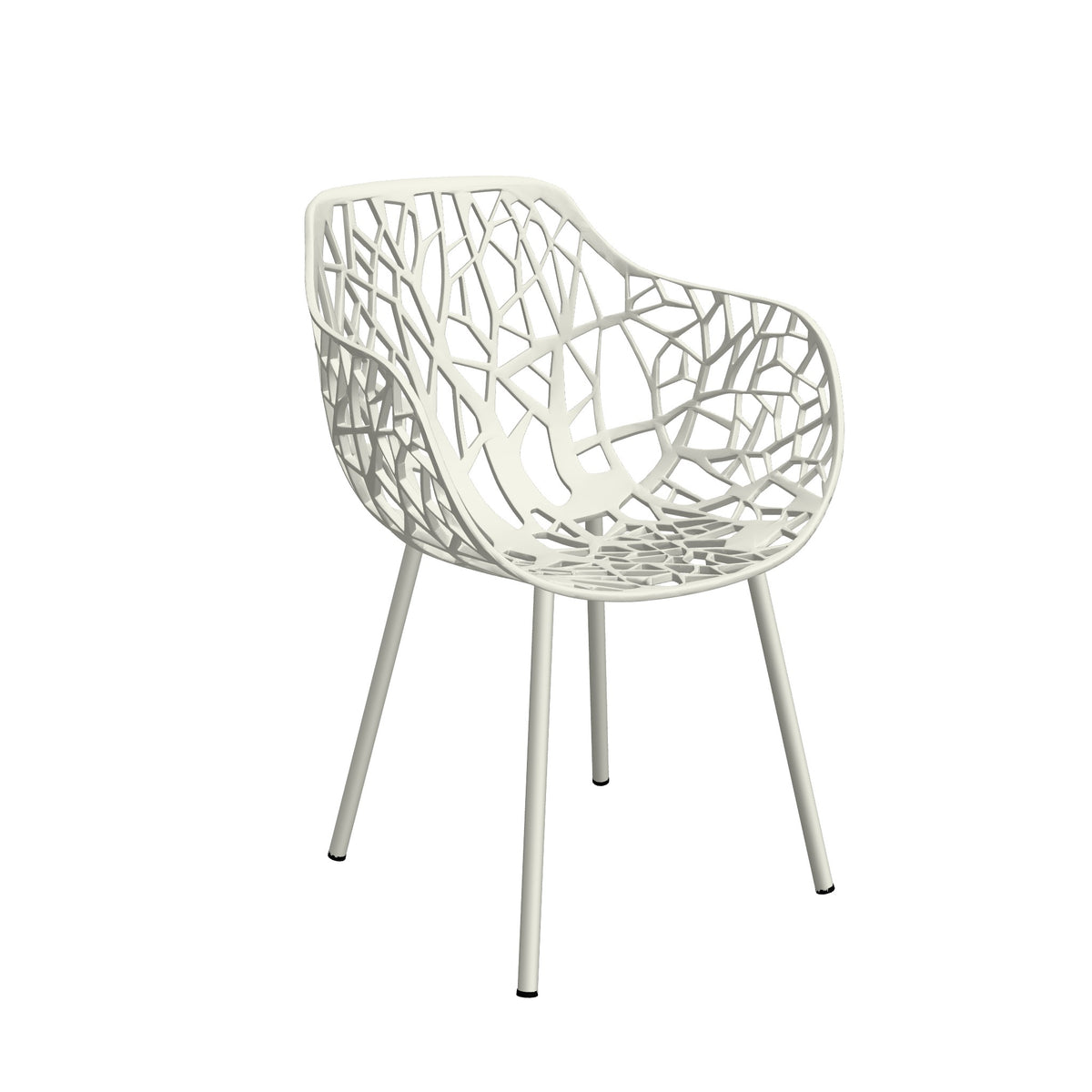 Fast Forest Fauteuil repas avec accoudoirs Powder Grey 14