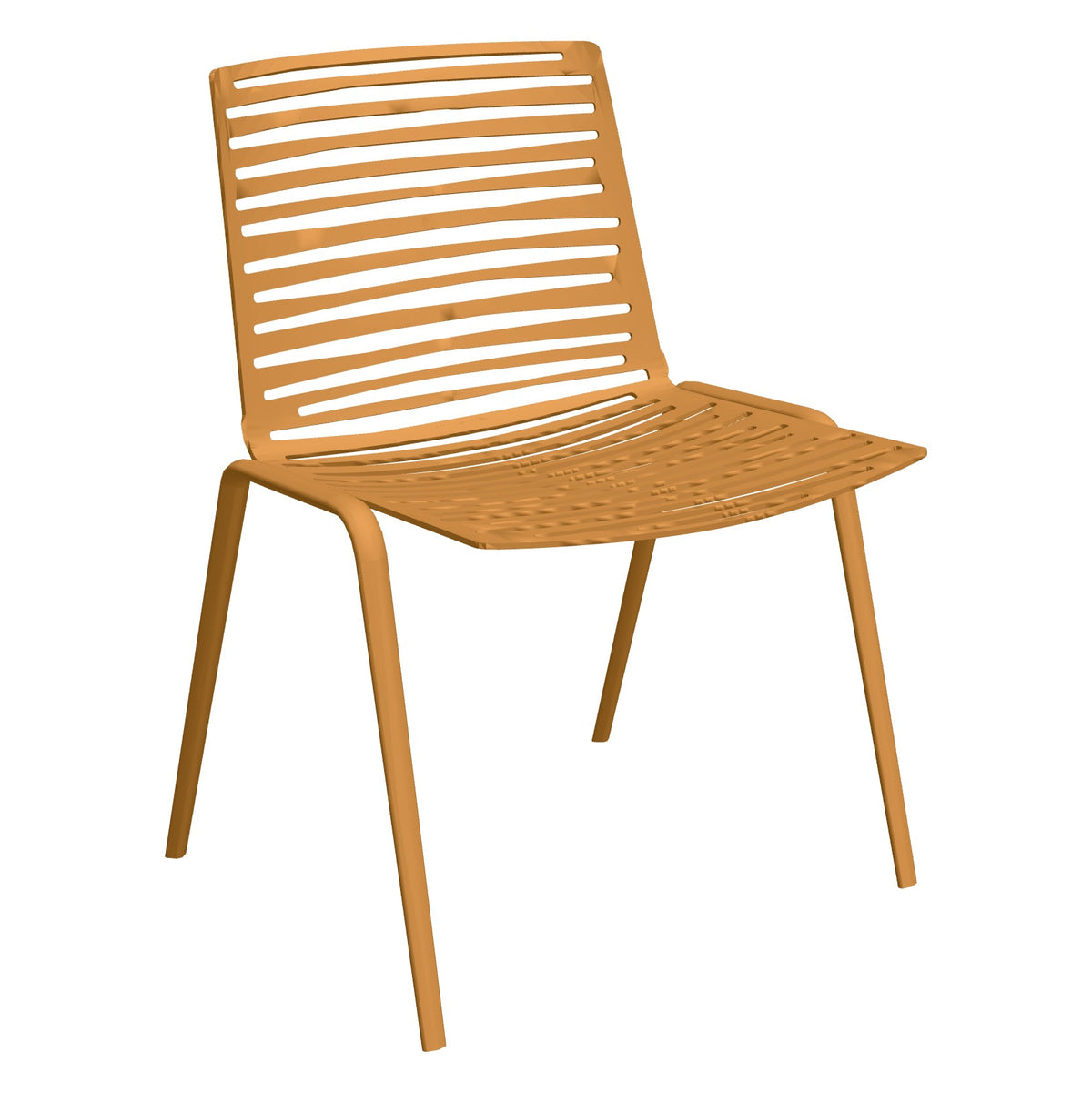 Fast Zebra Chaise repas Mustard Yellow 28