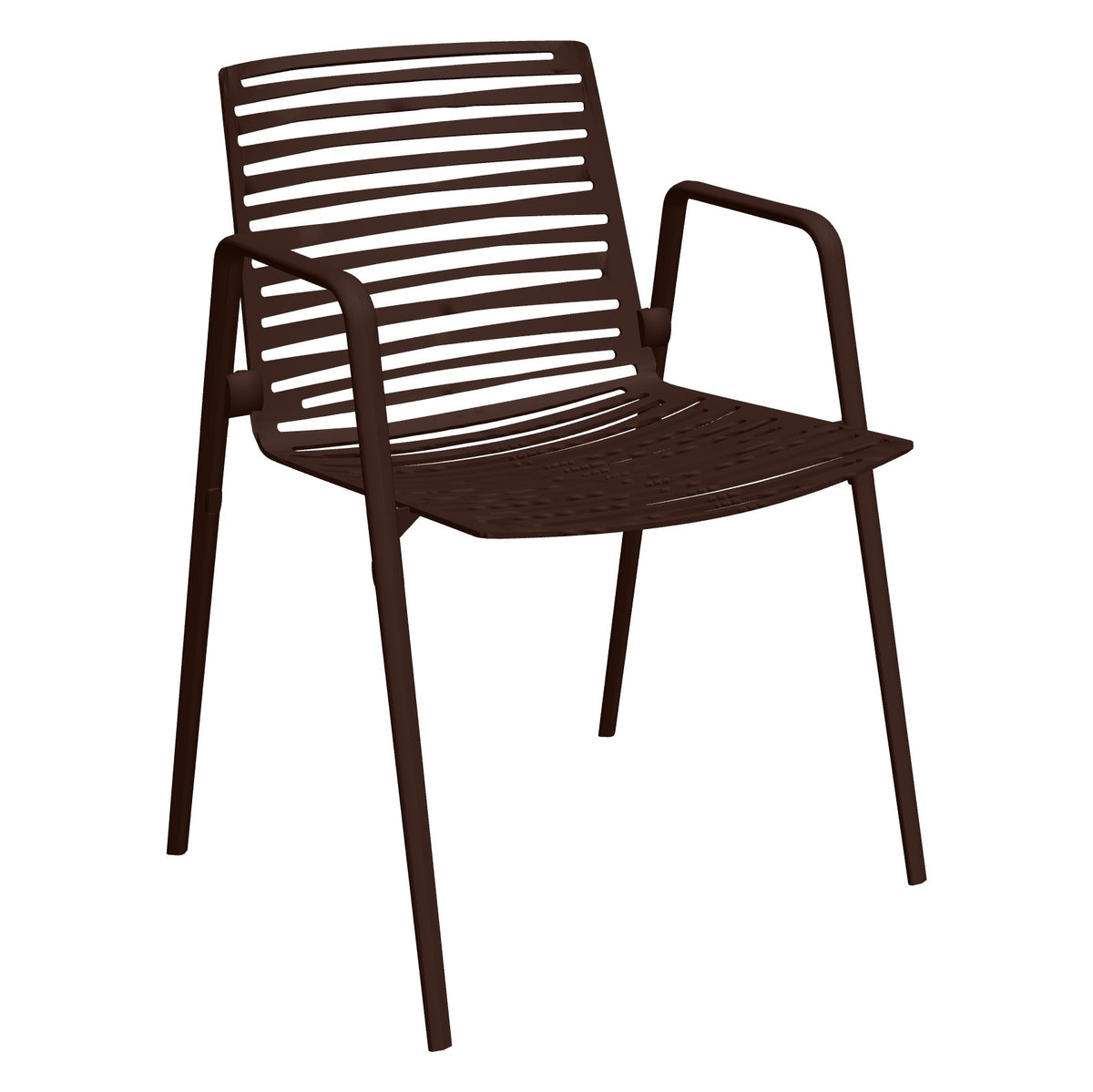Fast Zebra Fauteuil repas Bark Brown 33