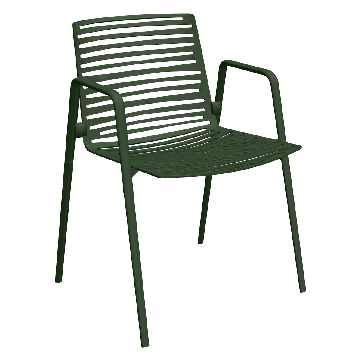 Fast Zebra Fauteuil repas Bottle Green 31