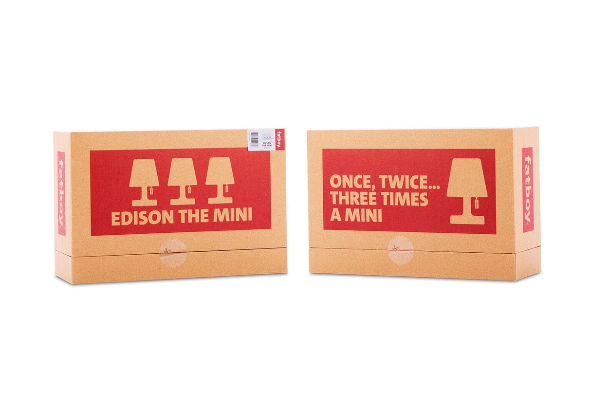 Fatboy Edison The Mini Set de 3 Lampes sans fil LED Outdoor