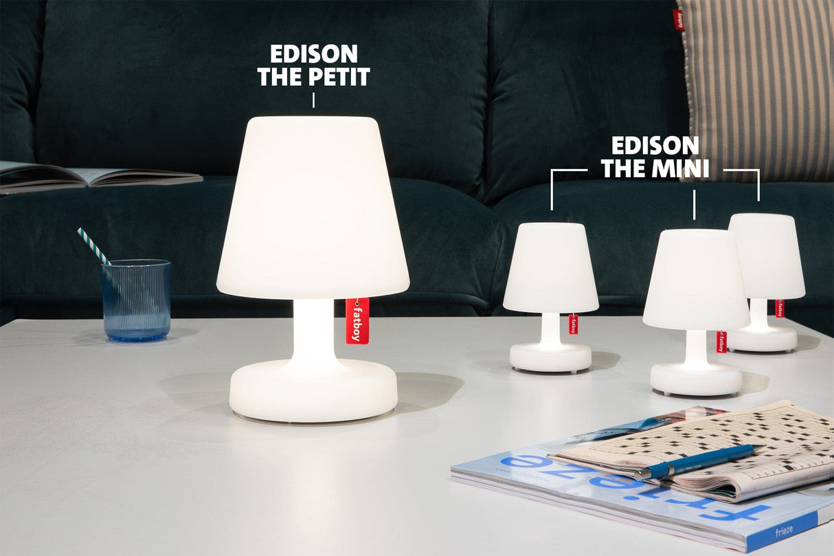 Fatboy Edison The Mini Set de 3 Lampes sans fil LED Outdoor